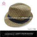 Cheap Men Paper Straw Fedora Hats